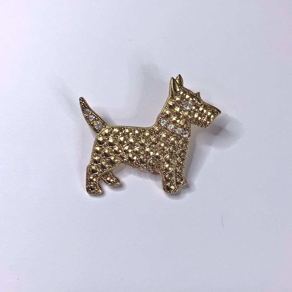 Scotty Dog Brooch